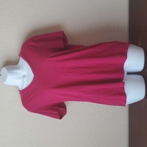 Armani Exchange A|X pink sz M v-neck top